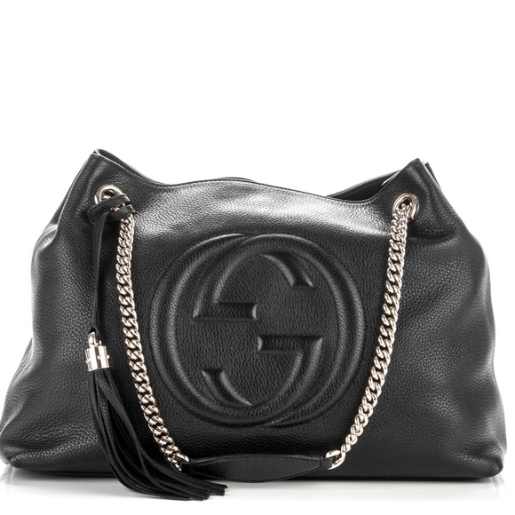 Gucci Handbags - Gucci Soho leather tote medium shoulder bag